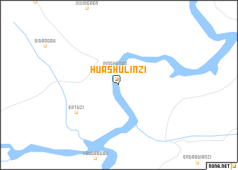 map of Huashulinzi