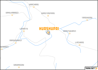 map of Huashupai