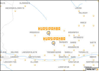 map of Huasipamba