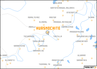 map of Huasmochite