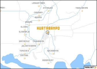 map of Huatabampo