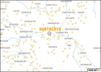 map of Huatacayo