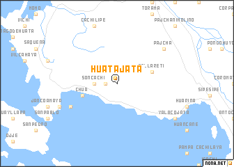 map of Huatajata