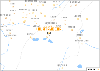 map of Huatajocha