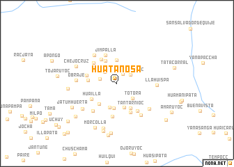 map of Huatanosa