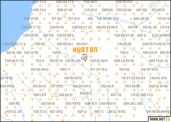 map of Hua-t\