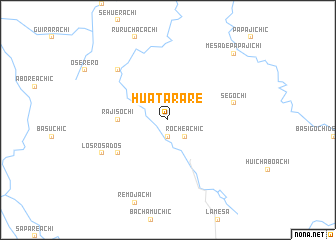 map of Huatarare