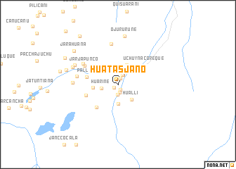 map of Huatasjano