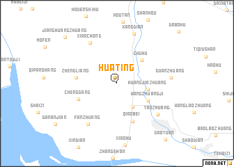 map of Huating