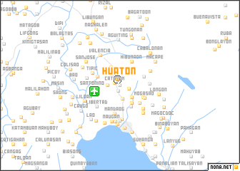 map of Huaton