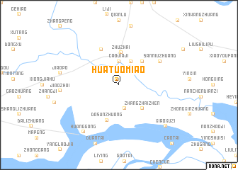 map of Huatuomiao