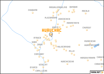 map of Huauchac