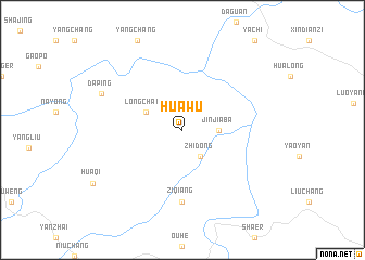 map of Huawu