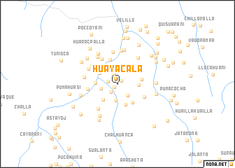 map of Huayacala