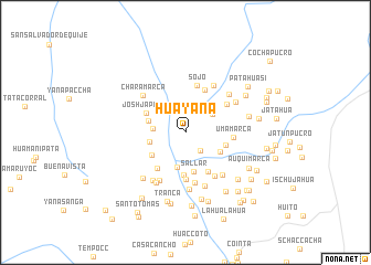 map of Huayana