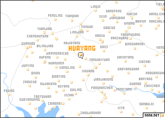 map of Huayang