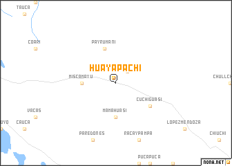 map of Huayapachi