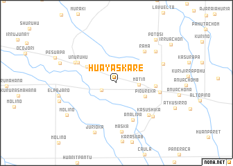 map of Huayáskare