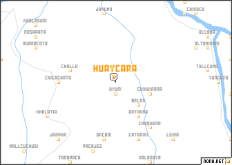 map of Huaycara