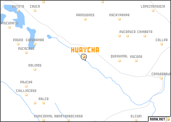 map of Huaycha