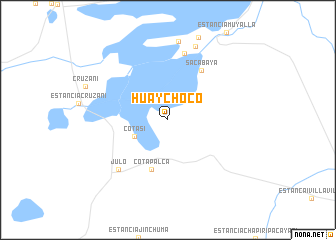 map of Huaychoco