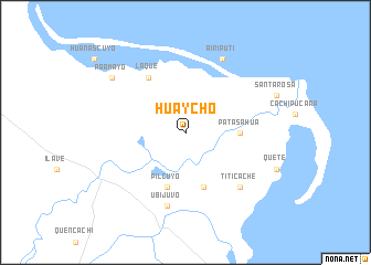 map of Huaycho