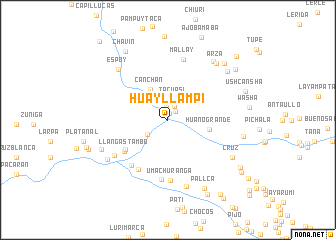 map of Huayllampi