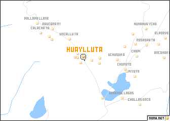 map of Huaylluta