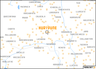 map of Huaypune
