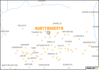 map of HuaytaHuerta