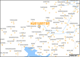 map of Huayuantan