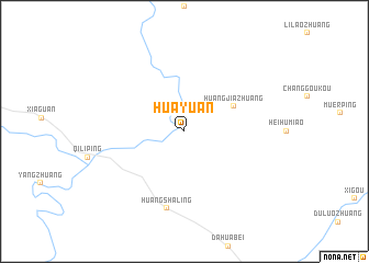 map of Huayuan