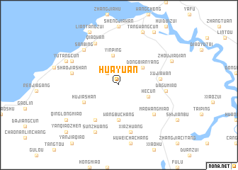 map of Huayuan