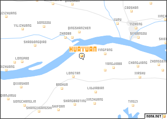 map of Huayuan