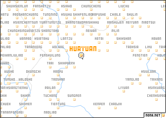 map of Hua-yüan