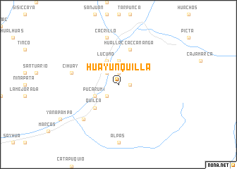 map of Huayunquilla