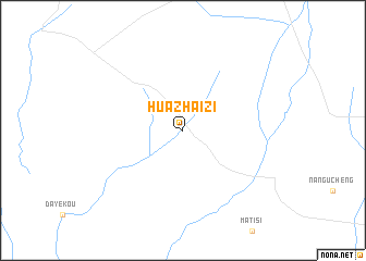 map of Huazhaizi