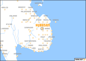 map of Hubasan