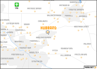 map of Hubbard