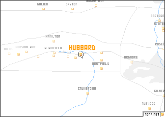 map of Hubbard