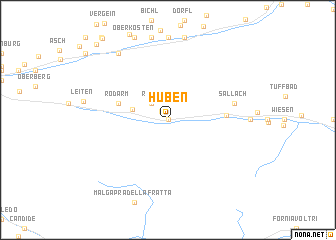 map of Huben