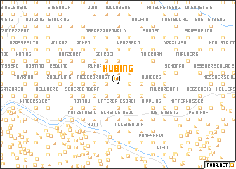 map of Hubing