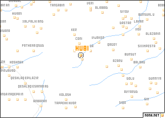 map of Hübi