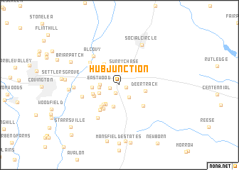 map of Hub Junction