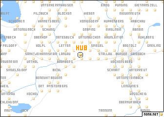 map of Hub