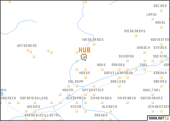 map of Hub