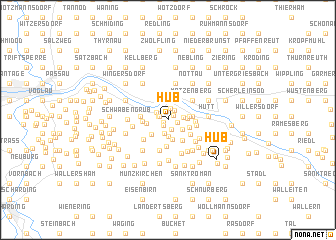 map of Hub