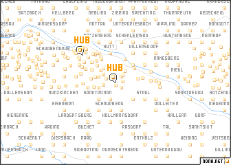 map of Hub