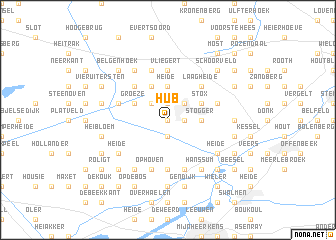 map of Hub