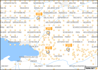 map of Hub